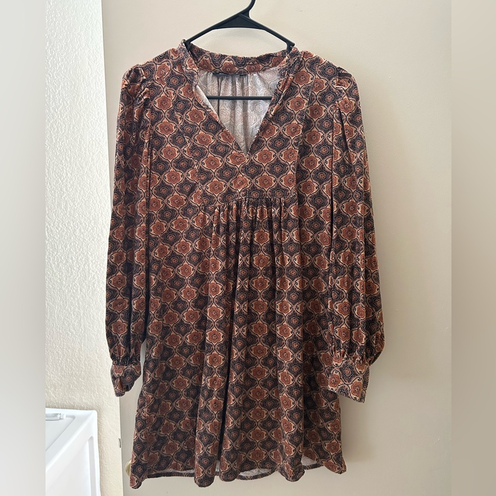 Corduroy mini dress size XXS